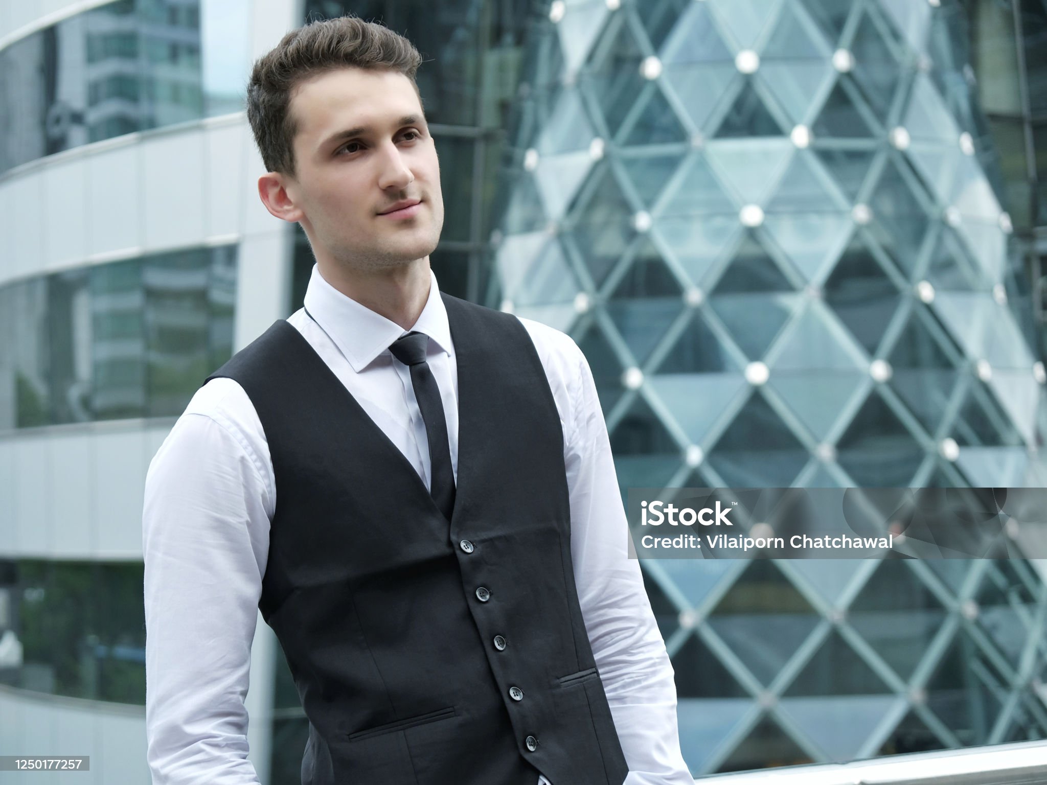 Áo vest nam 2 khuy phong cách công sở lịch lãm